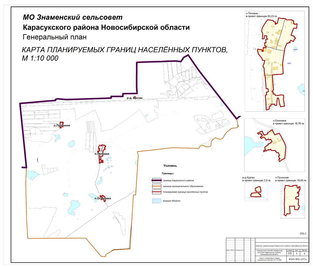 Схема землеустройства муниципальных образований это